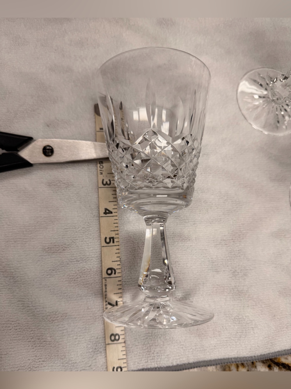 Waterford Vintage Crystal Wine Goblets Clear Crystal Stemware (Set of 4) - Picture 11 of 16